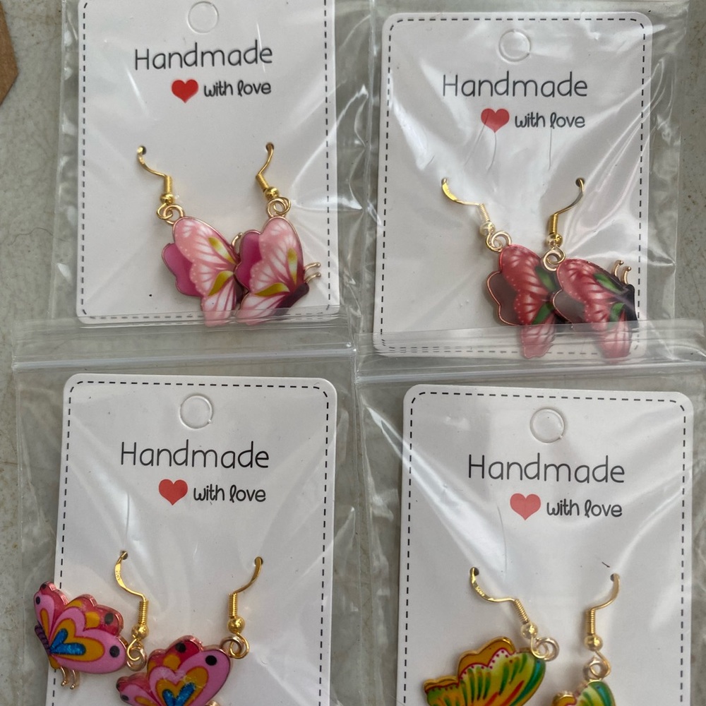 Butterfly earrings